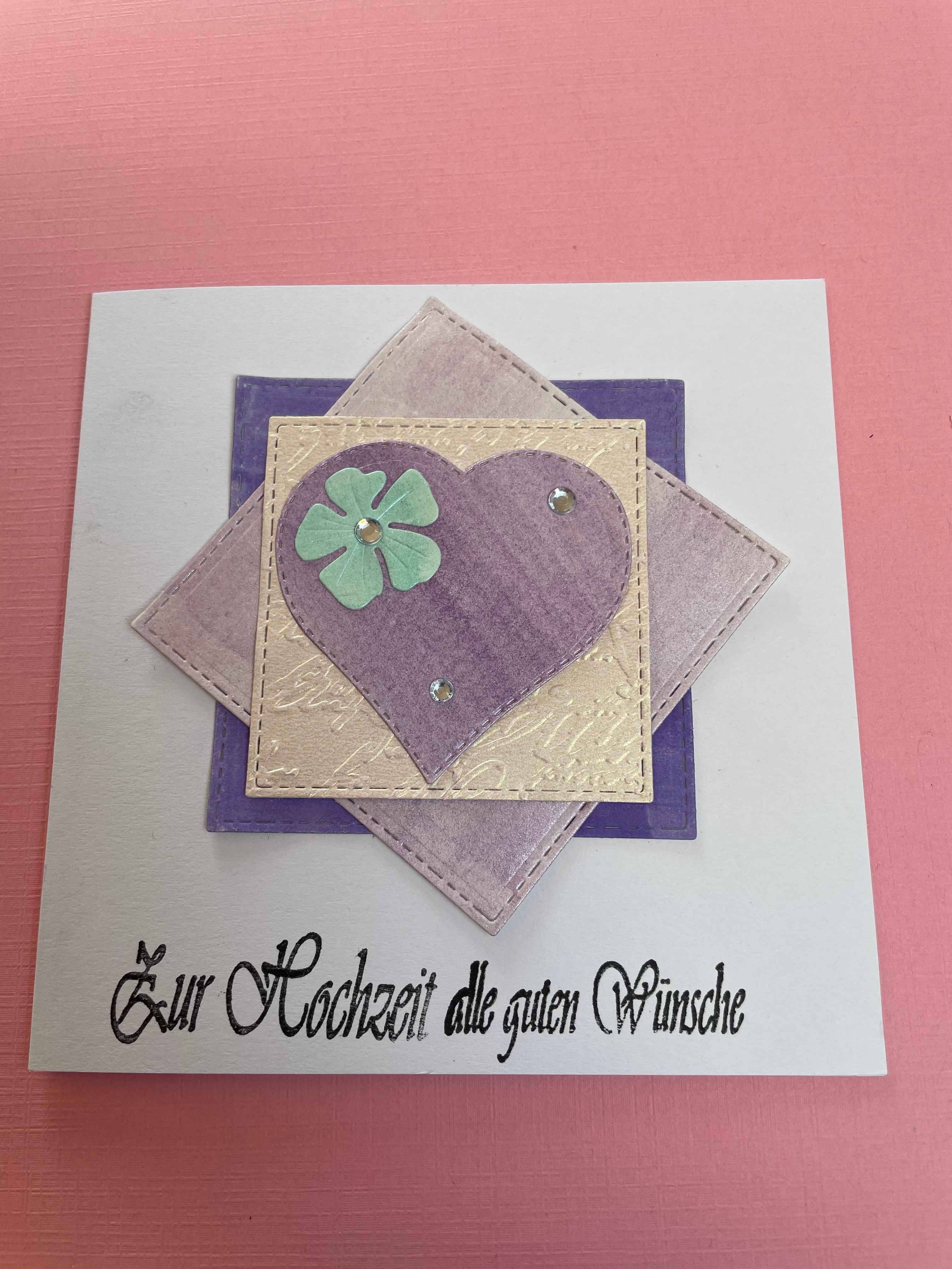 Hochzeit Karte