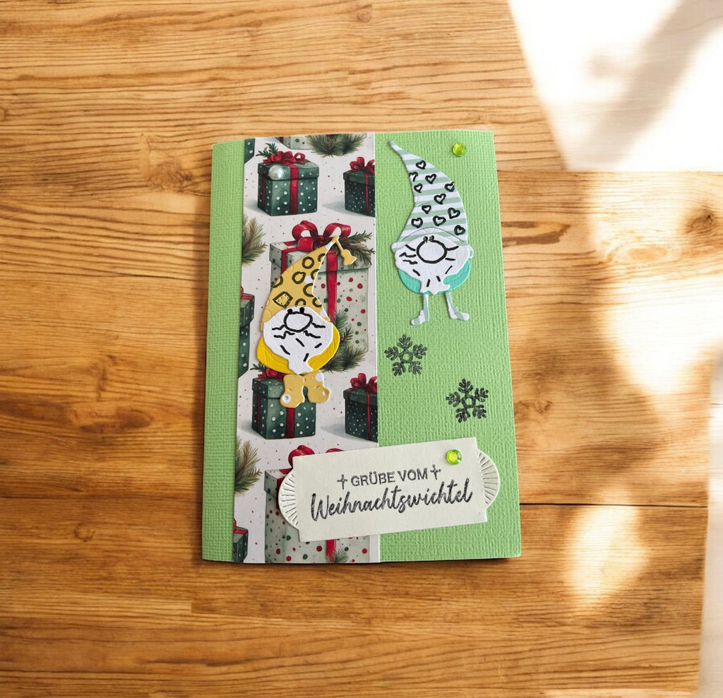 Grußkarte Wichtel