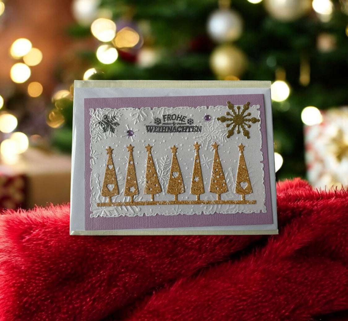 Grußkarte Tannenbaum