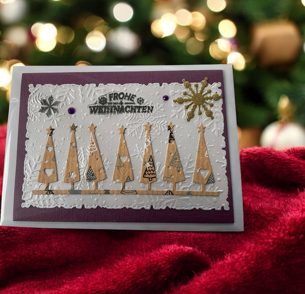 Grußkarte Tannenbaum