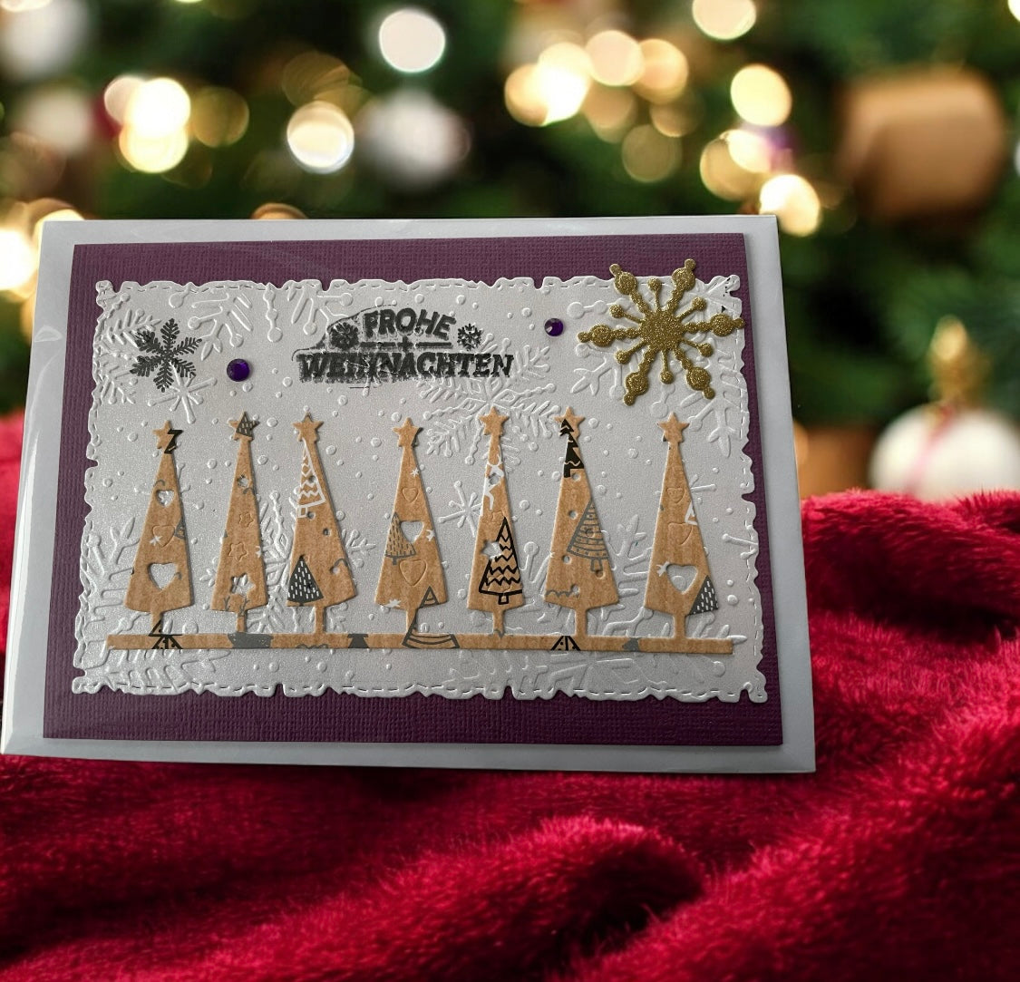 Grußkarte Tannenbaum